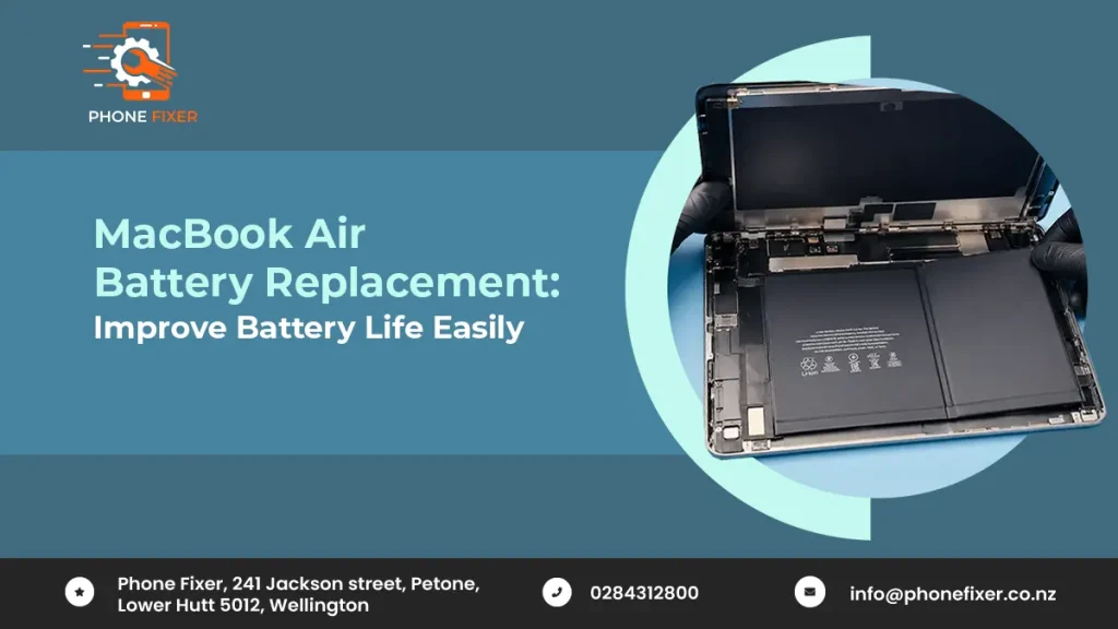 Macbook air batery replavcement