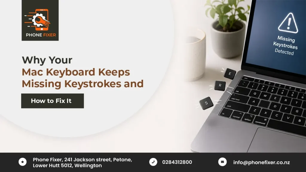 why your mac keyboard keeps missing keystrokes | PhoneFixers